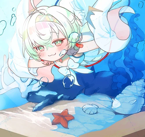 桃煌ぺてぃるさん(@ petillant_ch)の 水着イラストを描きました 