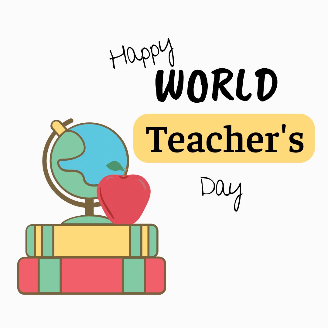 Thank you to all those extremely dedicated &amp; caring teachers, but especially those at St. Kateri! Our world would never be the same without you 🌎🍎
#WorldTeachersDay2024