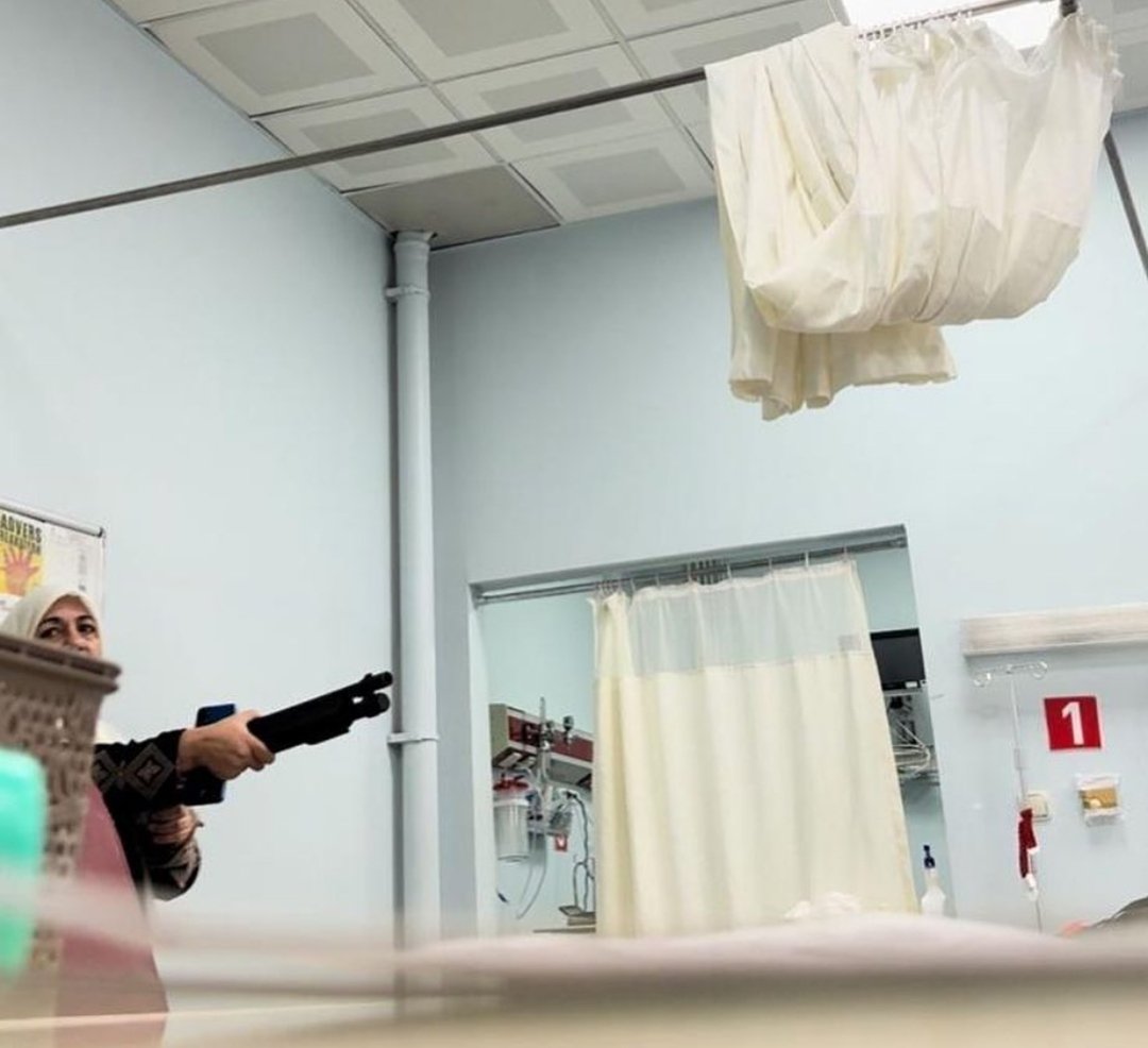 Hastaneye pompalı tüfekle girebiliyor.. 
Ne yapalım, nasıl yapalım?