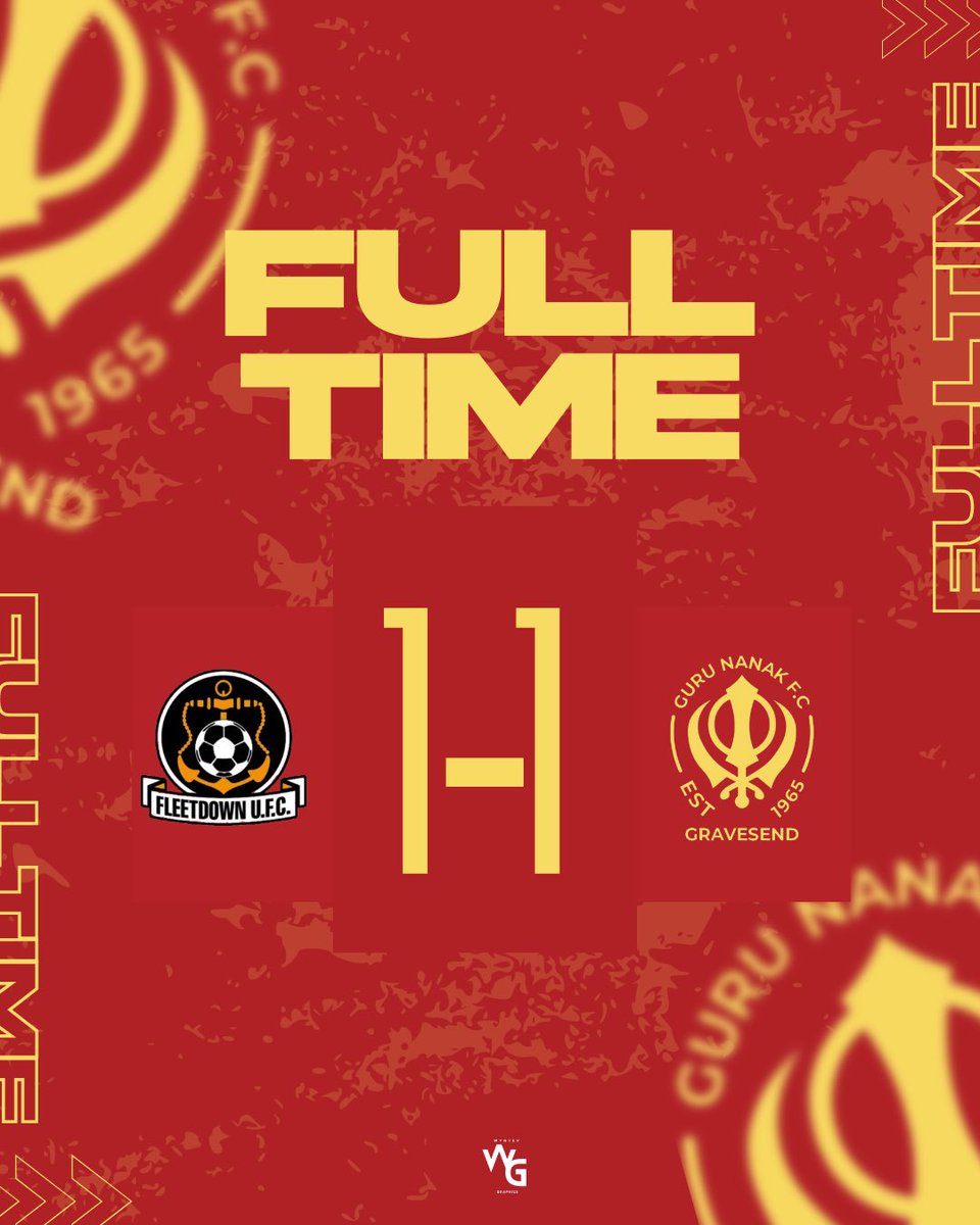 Guru Nanak FC (@gurunanakfc) on Twitter photo FULL TIME ⌛️
A draw away today against <a href="/FleetdownFC/">Fleetdown United FC</a>
1-1
L. Pollard ⚽️ E. Green 🅰️
#gurunanakfc FULL TIME ⌛️
A draw away today against <a href="/FleetdownFC/">Fleetdown United FC</a>
1-1
L. Pollard ⚽️ E. Green 🅰️
#gurunanakfc