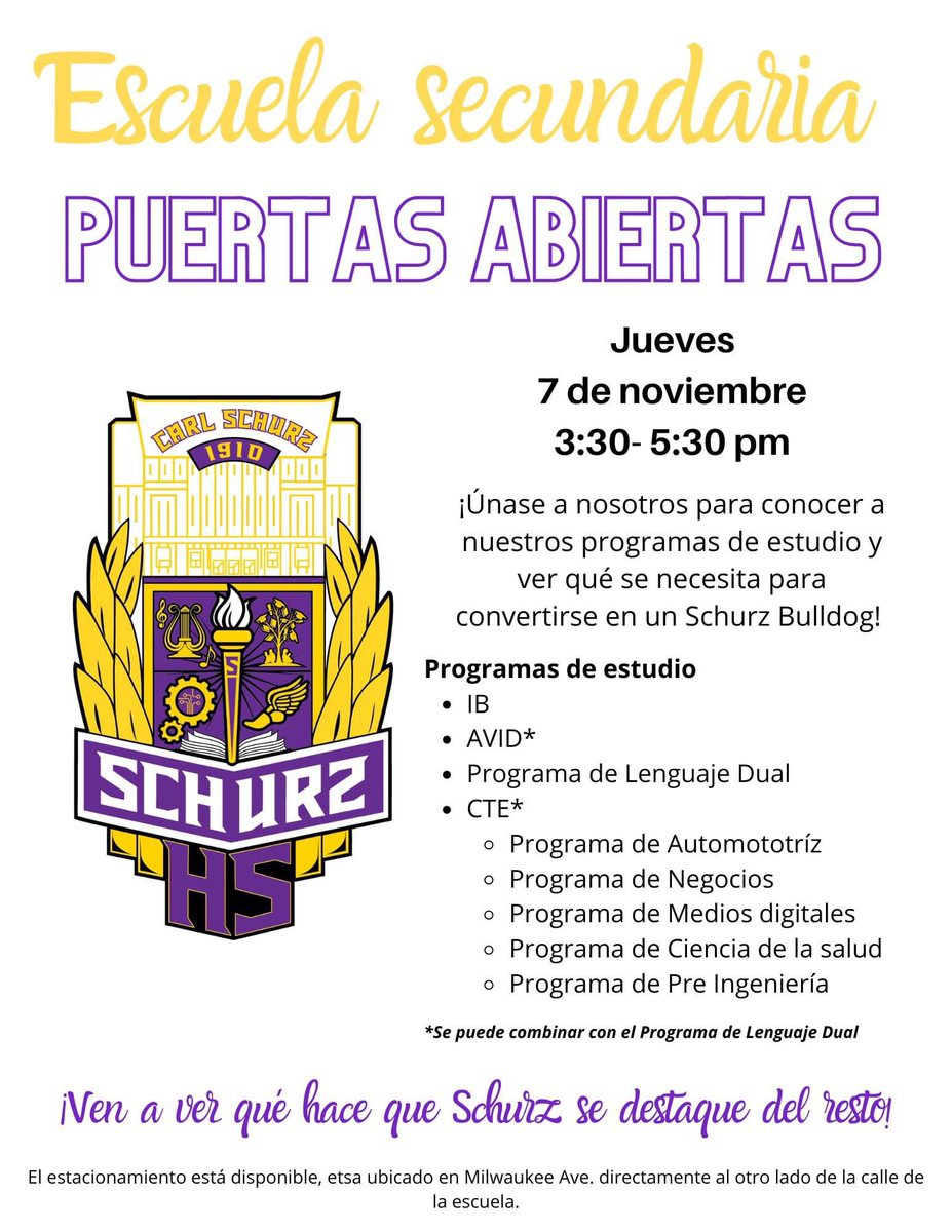 Schurz High School tweet media