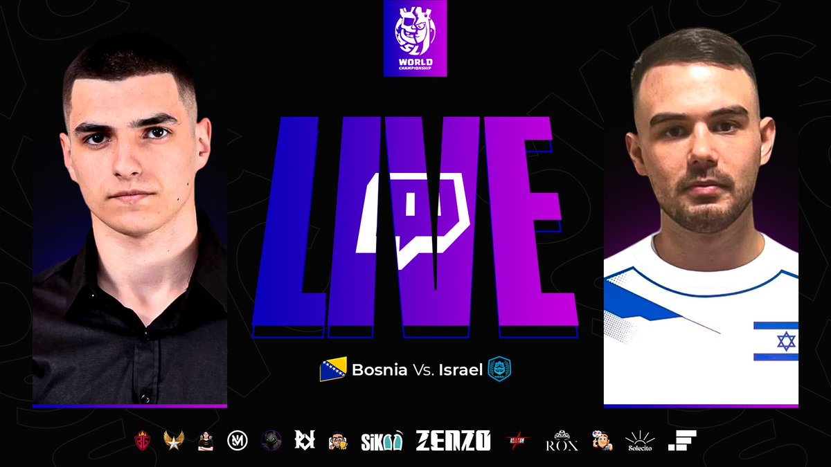 🟣 𝐋𝐈𝐕𝐄 - 𝐌𝐀𝐓𝐂𝐇 𝟑 🎥
🎯 𝐑𝐎𝐔𝐍𝐃 𝟓 - 𝐃𝐀𝐘 𝟏

A duel between Europe and the Middle East! Bosnia will host Israel in this fifth round of the World Cup 🏆. Both teams had a strong start but couldn’t find a way to maintain their winning streak. Victory is crucial for