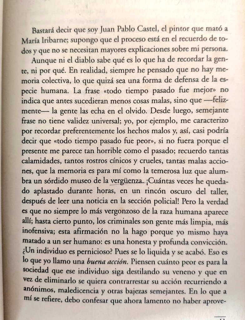 Cuando Sabato escribió esta novelita, no tenía idea que haría temblar al mundo literario.
O qué sus contemporáneos (mucho más recordados que él) admirarían su pluma. Mann, Camus, Quasimodo...
Aquél gran escritor argentino.