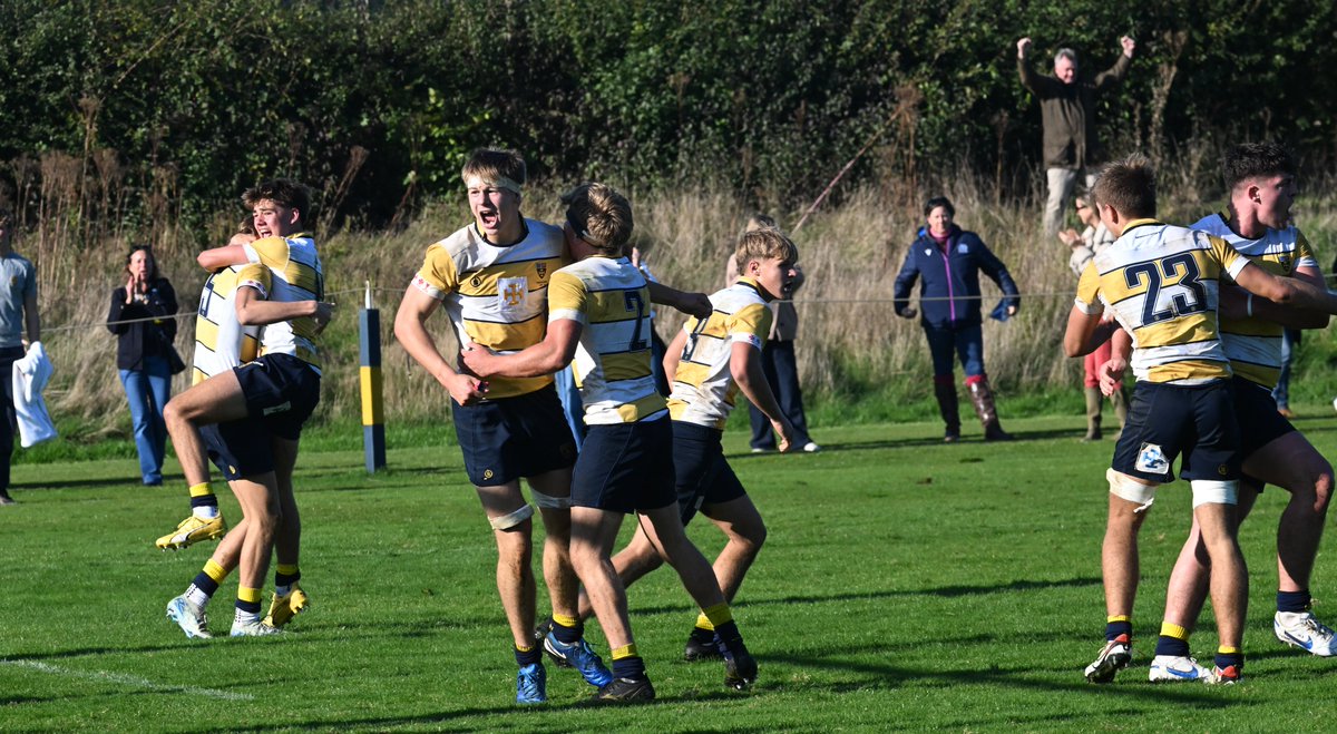 One of the most remarkable finishes to a 1st XV match that I can recall ... five minutes left, 3-14 down and reduced to 13 men and we clinch a 17-14 win with the last play of the game