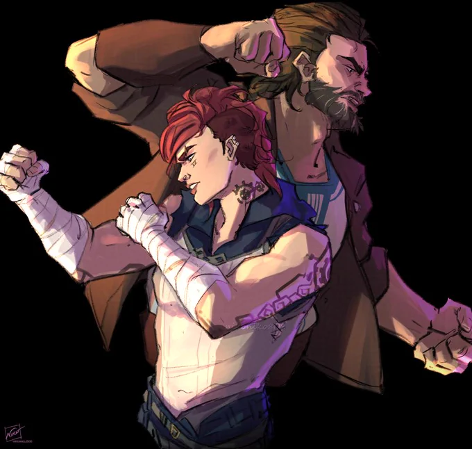 day 5 &amp; 6: legacy &amp; vi#Arctober #arcane 