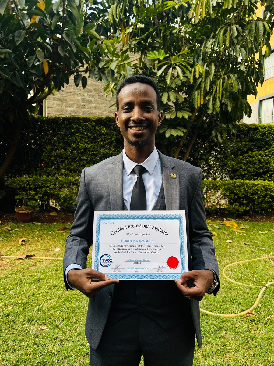 EcosystemPundit's tweet image. Thrilled to announce that I'm now a Certified Professional Mediator! . Grateful for this achievement 🙏. Bring me those cases especially Marital issues 🙏 🙌