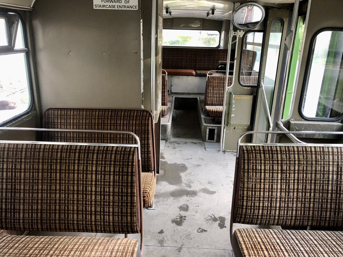 I spent today helping a friend tidying out his dual door Bristol VR.   It was the first clean its had in a good few years.  A before and after shot to show the result of the day’s efforts which included a deep clean upstairs and down and a heavy external wash , very satisfying!