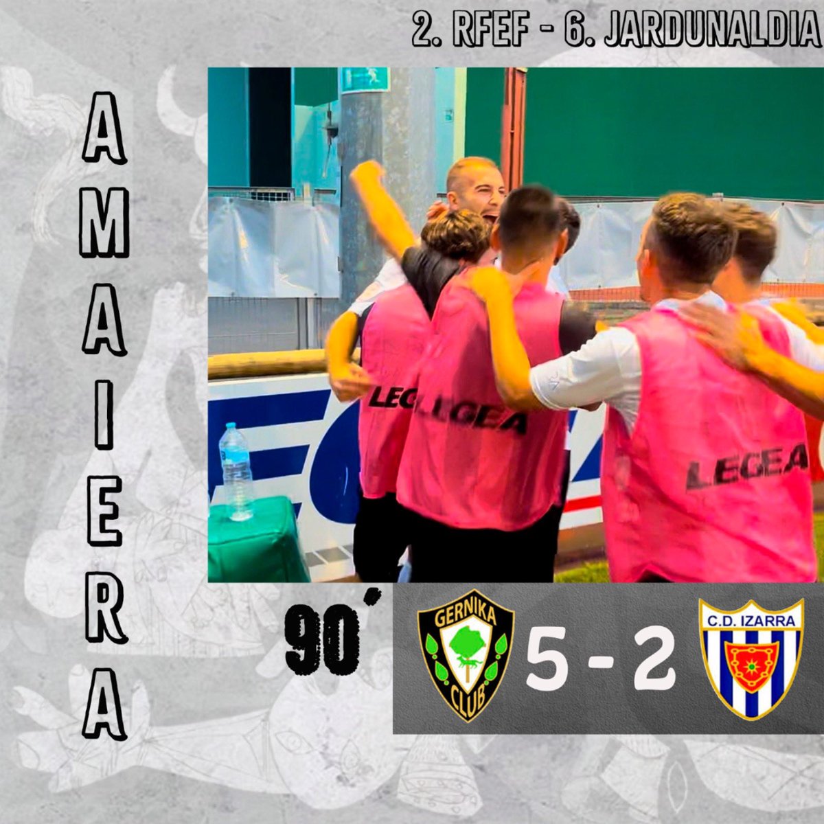🔚AMAIERA

Heldu da lehenengoa joder! Eskerrik asko Urbieta!!!!!

5-2 | #GernikaIzarra #ForzaGerni