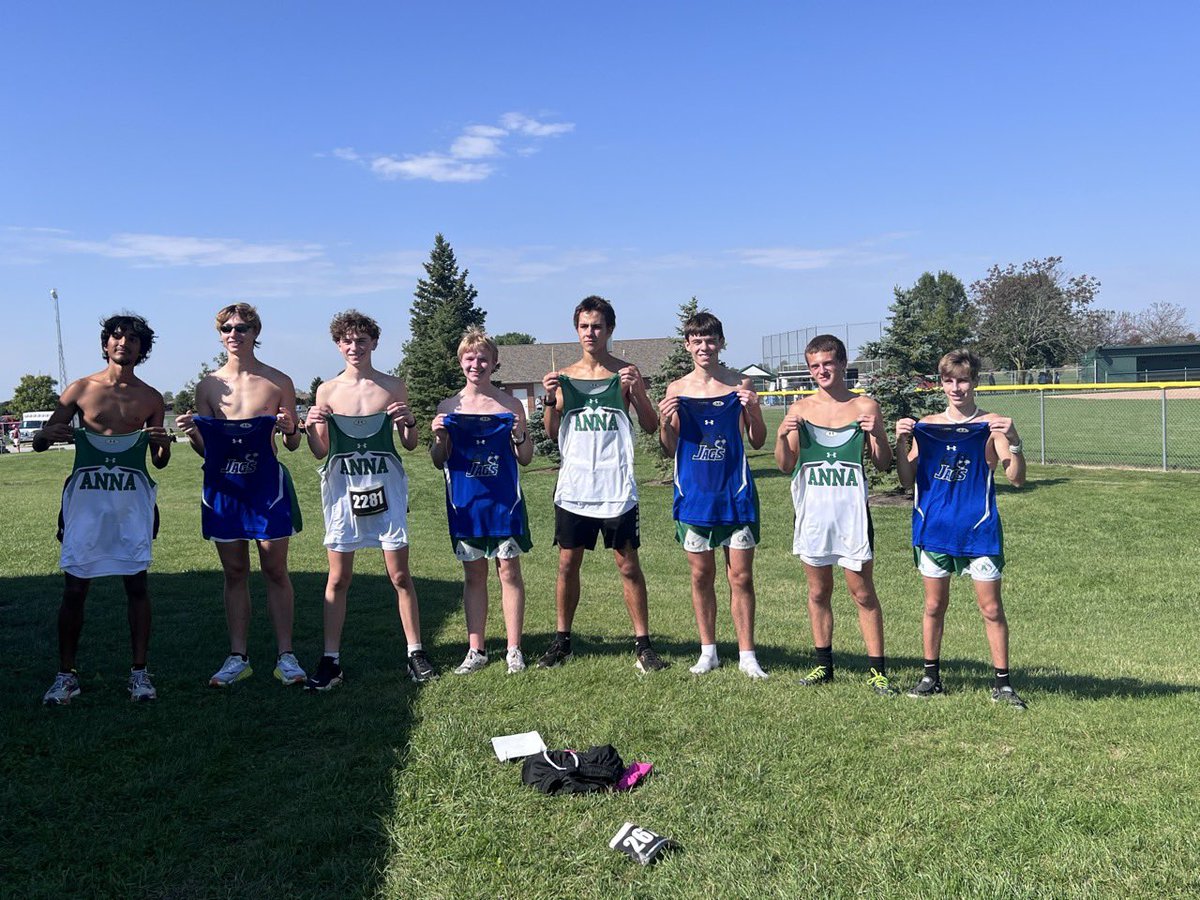 The Anna inv. was today. H.s. Girls were 9th with Serenity Williamson 17th. at 20:56. Jr. girls were runner up with Claire Poppe 7 th 13:29. H.s. Boys were 8th with Titus Young 6 th at 16:44. Jr. Boys were 10th with Wesley Dickman 60 th at 13:18. Go Rockets!