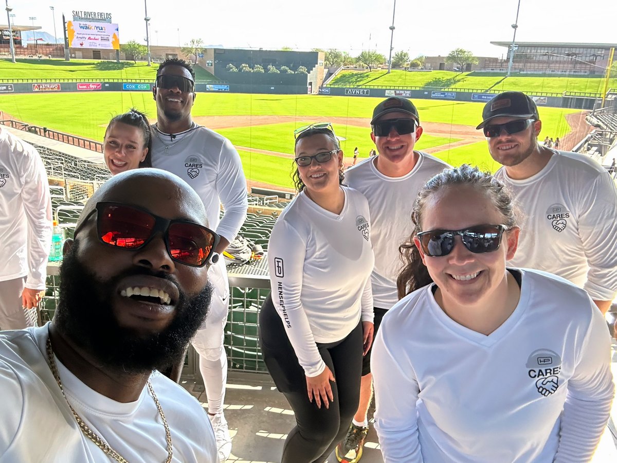 HenselPhelps's tweet photo. Our team and families joined the race to raise awareness for childhood cancer in the St. Jude Walk/Run, uniting for the mission to find a cure. Together, we're making every step count! 💛🏃♂️🏃♀️
@StJude
#Helmets4Healing #RunForTheKids https://t.co/iWKCXojlT5