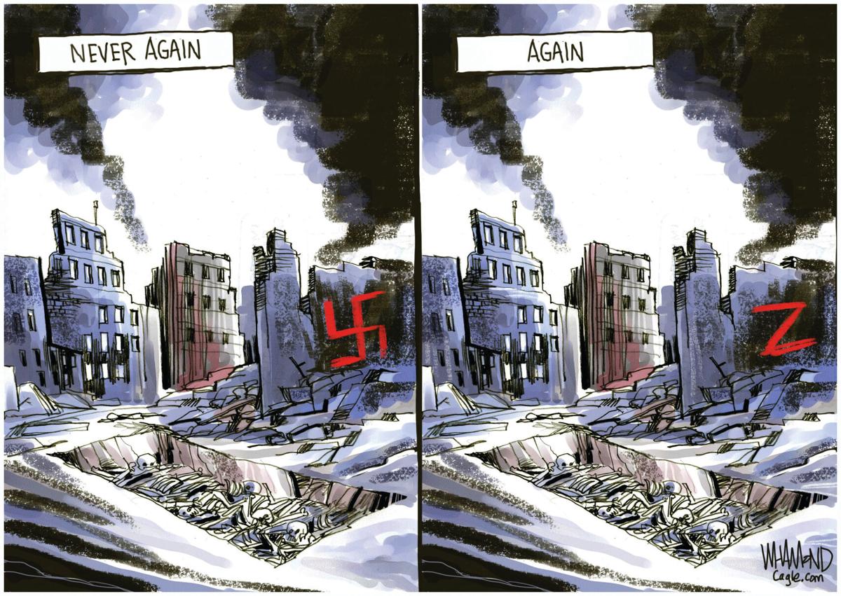 Incase you didn't notice, "Never again" happened again. #LetUkraineStrikeBack