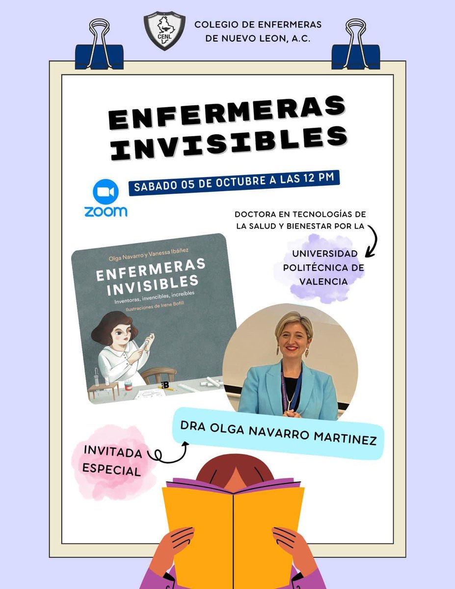 Hoy estamos en directo con el Colegio de Enfermeras de Nuevo León A.C. México
Vente!!!!
Registro
forms.office.com/r/Ufup2TBHhC?o…
Entrar Zoom Reunión
us06web.zoom.us/j/87287351222?…