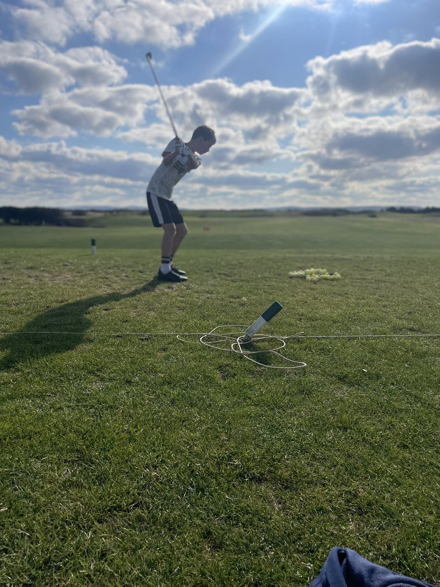 Another day and another golf session! If it’s not golf it’s football and goalkeeping training! 🤷🏻‍♀️🤣😂🙌🏌️⚽️