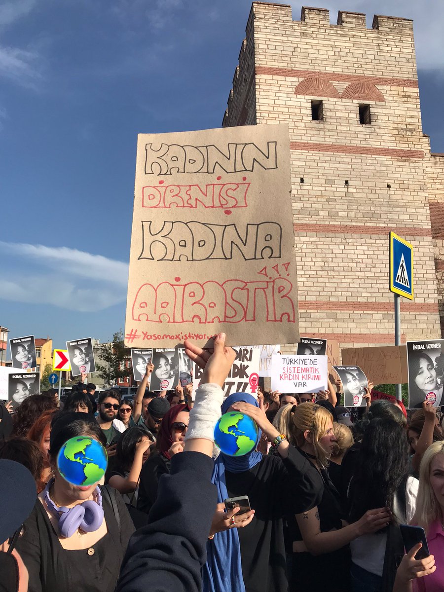 kadının direnişi kadına mirastır
#turkishwomanareindanger