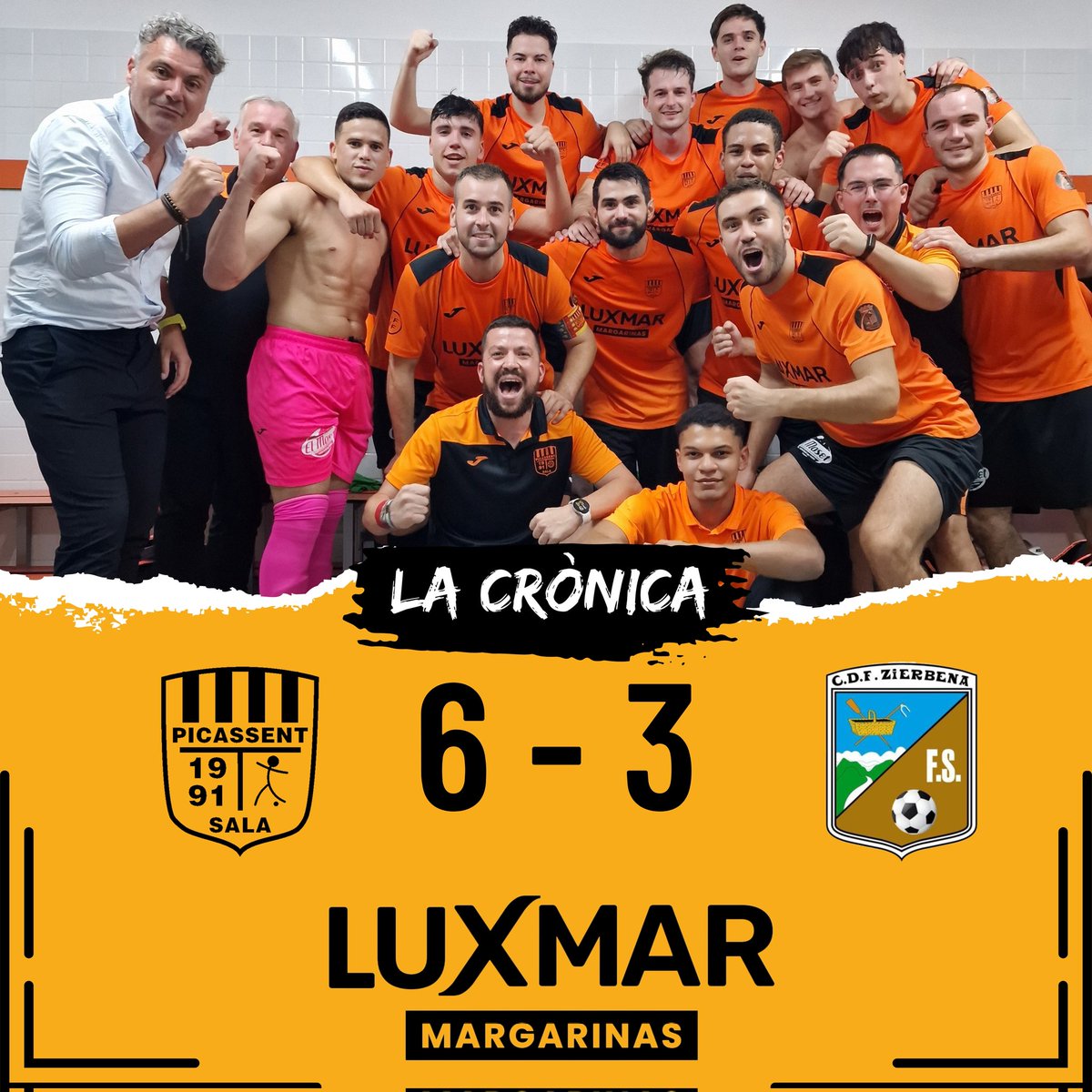 FINAL

Tercer triomf en quatre partits pels nostres!

La crònica, al nostre Instagram.

#OrgullTaronja