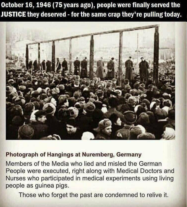 AmethystNancy's tweet photo. @RealAlexJones Nuremberg 2.0 Crimes Against Humanity. https://t.co/GOhhpHYEEh