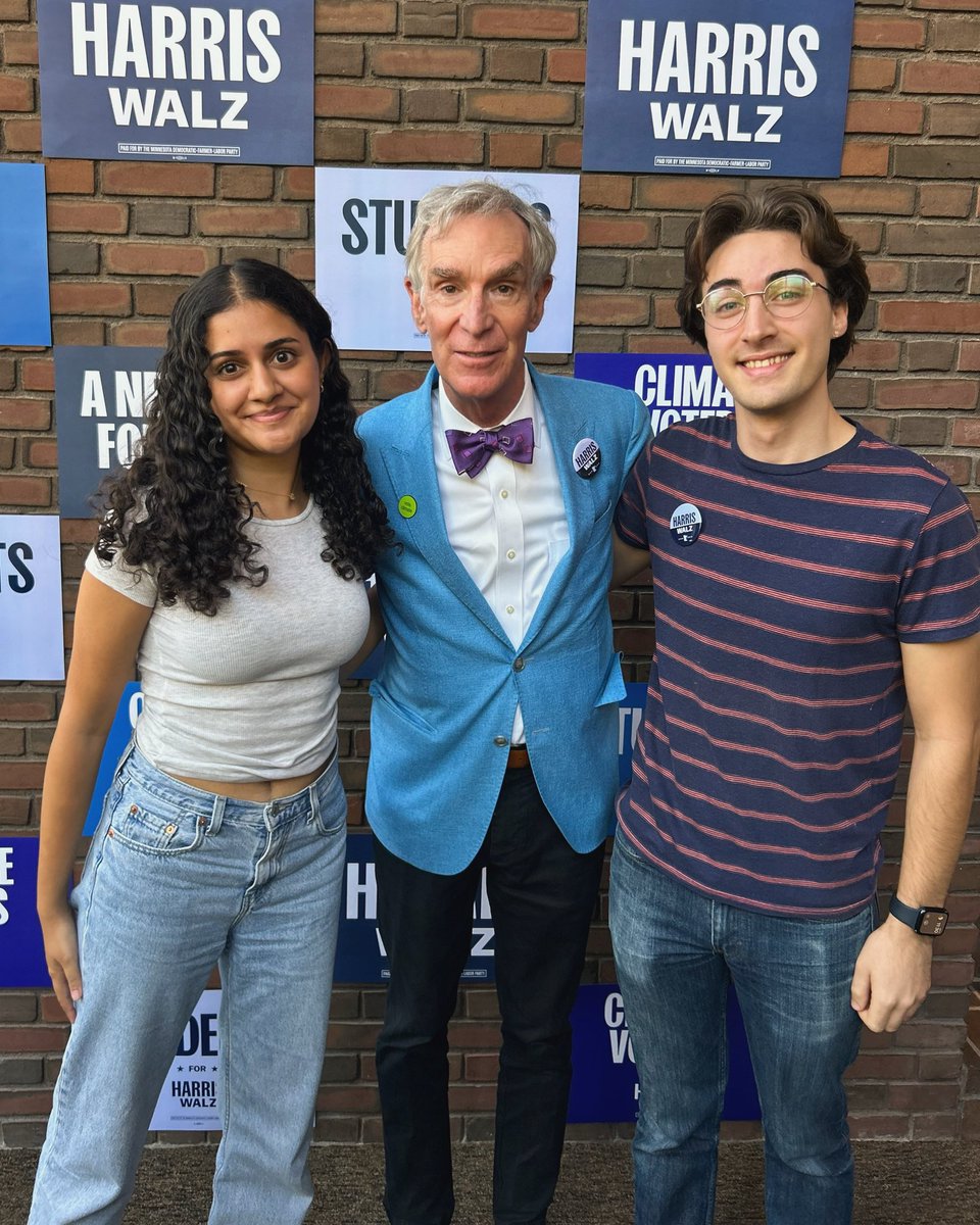 TRG lab members, Sonya Baman and Chris Lohmeier, got to meet THE Science Guy. Many of us have memories of watching Bill Nye as kids and thinking that science is pretty cool. I personally have the phrase “inertia is a property of matter” seared into my brain. #ScienceIsReal