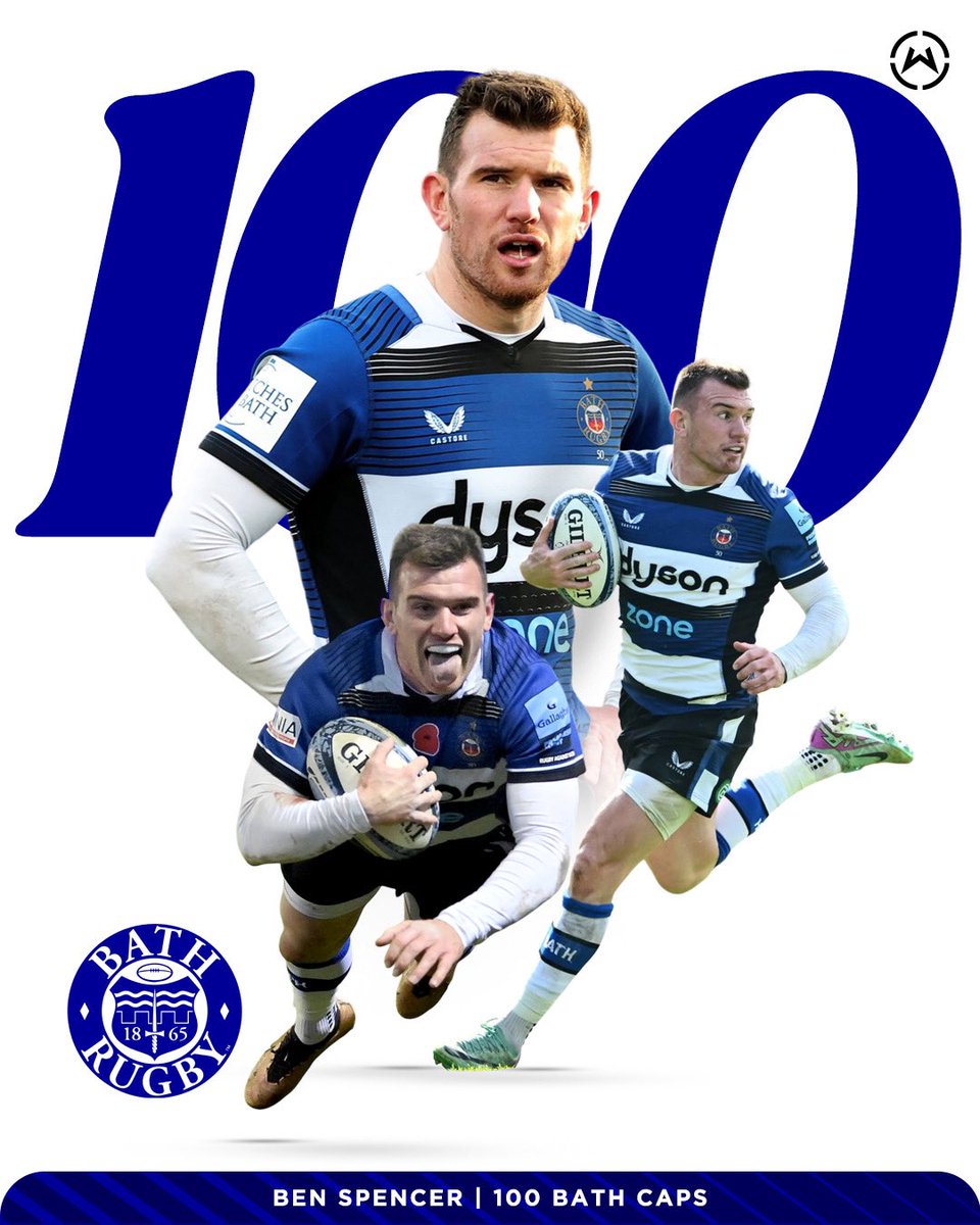 WassermanRugby (@wassermanrugby) on Twitter photo ๐๐๐๐๐๐๐๐๐! ๐ฏ
100 <a href="/BathRugby/">Bath Rugby</a> appearances up for <a href="/Ben_spencer9/">Ben Spencer</a>. ๐
Congratulations Ben! ๐
#WassRugby #TeamWass ๐๐๐๐๐๐๐๐๐! ๐ฏ
100 <a href="/BathRugby/">Bath Rugby</a> appearances up for <a href="/Ben_spencer9/">Ben Spencer</a>. ๐
Congratulations Ben! ๐
#WassRugby #TeamWass