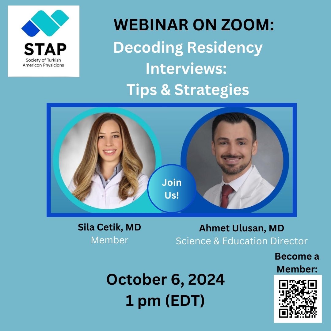 Don't miss our interview webinar, exclusive to STAP members! The Zoom link will be shared in the STAP WhatsApp member group.

#match2025