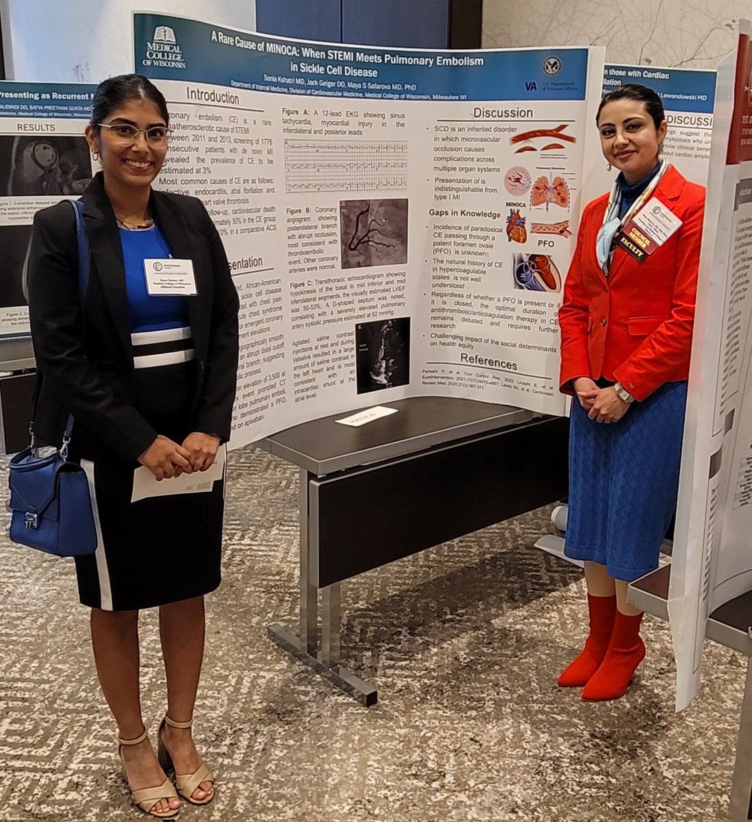 Maya S Safarova, MD, PhD (@drsafarova) on Twitter photo <a href="/sonia_kshatri/">Sonia Kshatri</a> presenting on #atherosclerosis or lack of ASO in #SCD sickle cell disease
#MINOCA
#PFO #PE
<a href="/MCWcardiology/">MCWcardiology</a> <a href="/WisconsinACC/">WisconsinACC</a> <a href="/sonia_kshatri/">Sonia Kshatri</a> presenting on #atherosclerosis or lack of ASO in #SCD sickle cell disease
#MINOCA
#PFO #PE
<a href="/MCWcardiology/">MCWcardiology</a> <a href="/WisconsinACC/">WisconsinACC</a>