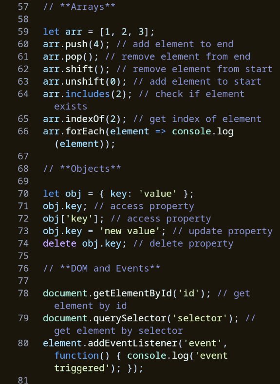 e_opore's tweet image. Everything you need to Know about JavaScript in one code block ⬇️