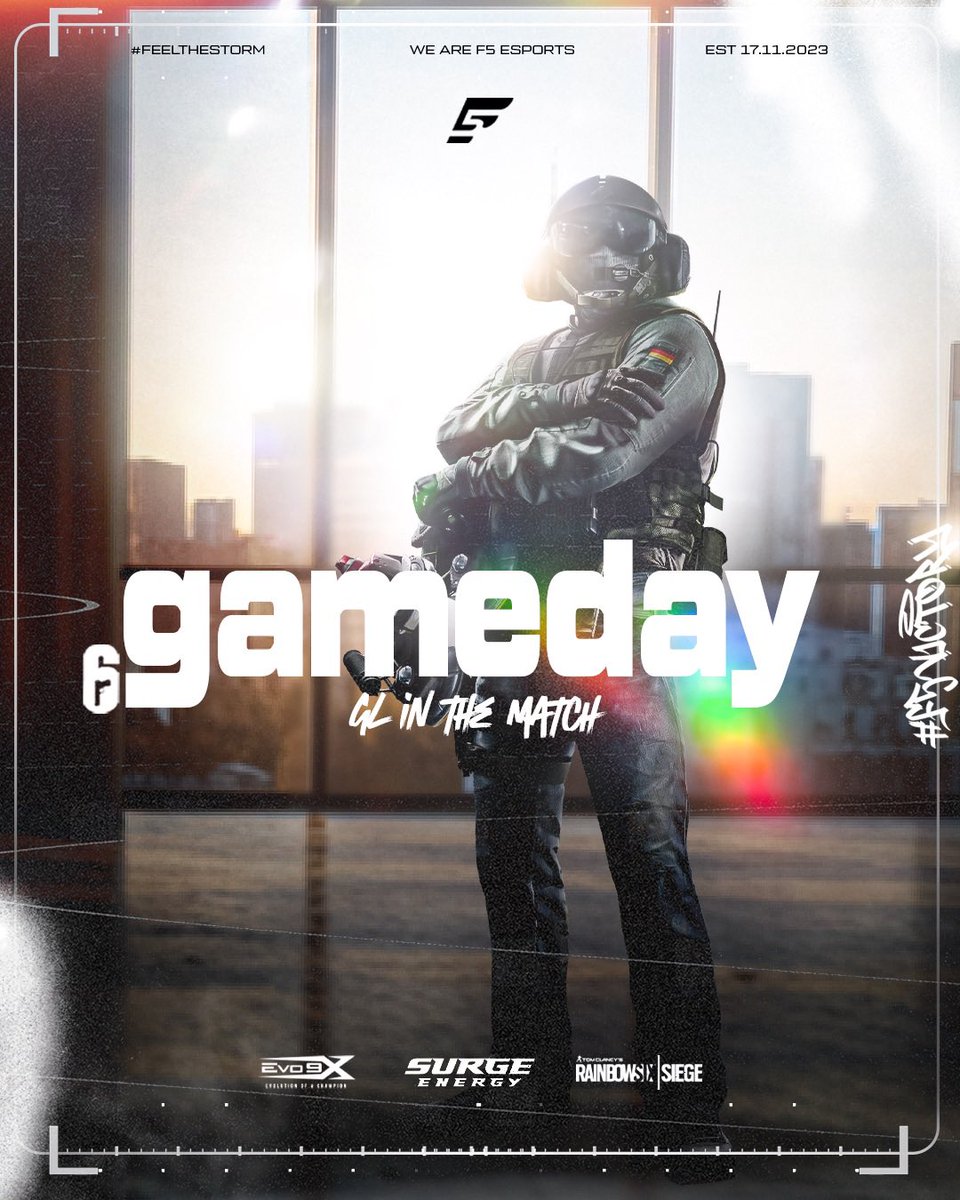 After a solid performance day 1, the team heads into the closed qualifiers today!

⁉️ Shock League - Season 3
⏰ Start: 6:00pm EST

🟥 <a href="/niqhtXO/">niqht</a> 
⬛ <a href="/StealthR6S/">Stealth</a> 
🟥 <a href="/SleepImminent/">Sleepy</a> 
⬛ <a href="/CheckiR6/">Checki</a> 
🟥 <a href="/ShmifyyR6/">Shmifyy</a> 

#F5R6S | #FeelTheStorm🌪️