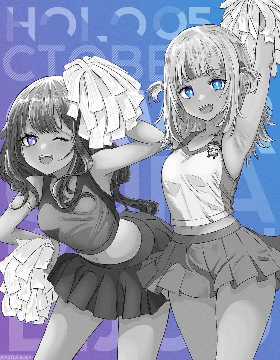 nasterro_'s tweet photo. Day 5: Cheerleader      

 #HOLOctober #bijouwled #gawrt https://t.co/GDwFXwNU7F