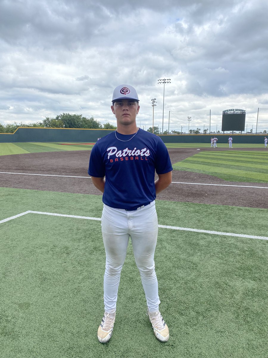 F: Patriot Baseball 2025 STX 10, American Force 0 
PoG: <a href="/TheZionV/">Zion Villareal</a> 2-2, 4 RBI, 2R, 2 BB
Pitcher: <a href="/TAlexander_20/">Troy Alexander C/O 2026</a> 6 IP, 8K, 3H, 0 ER 
Notable: <a href="/mjwatson627/">Mj Watson</a> 1-1, 3R, 3 BB | <a href="/Cox2025Ryan/">Ryan Cox</a> 1-2, RBI, 2 BB