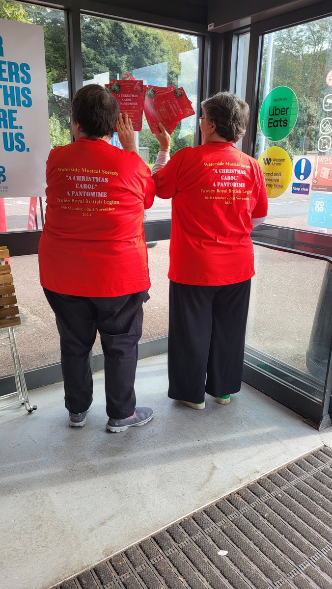 Busy rehearsing for and publicising A Christmas Carol on in three weeks.