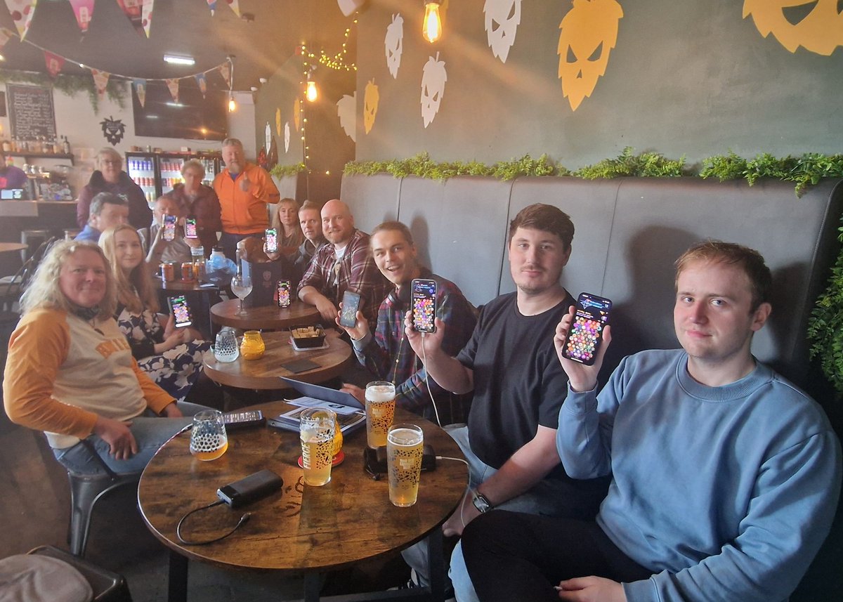 A11yib's tweet photo. Great afternoon at XFAC Scotland #IngressFS First Saturday in Aberdeen this afternoon.  Good to some new faces. https://t.co/KClfwJB8CX