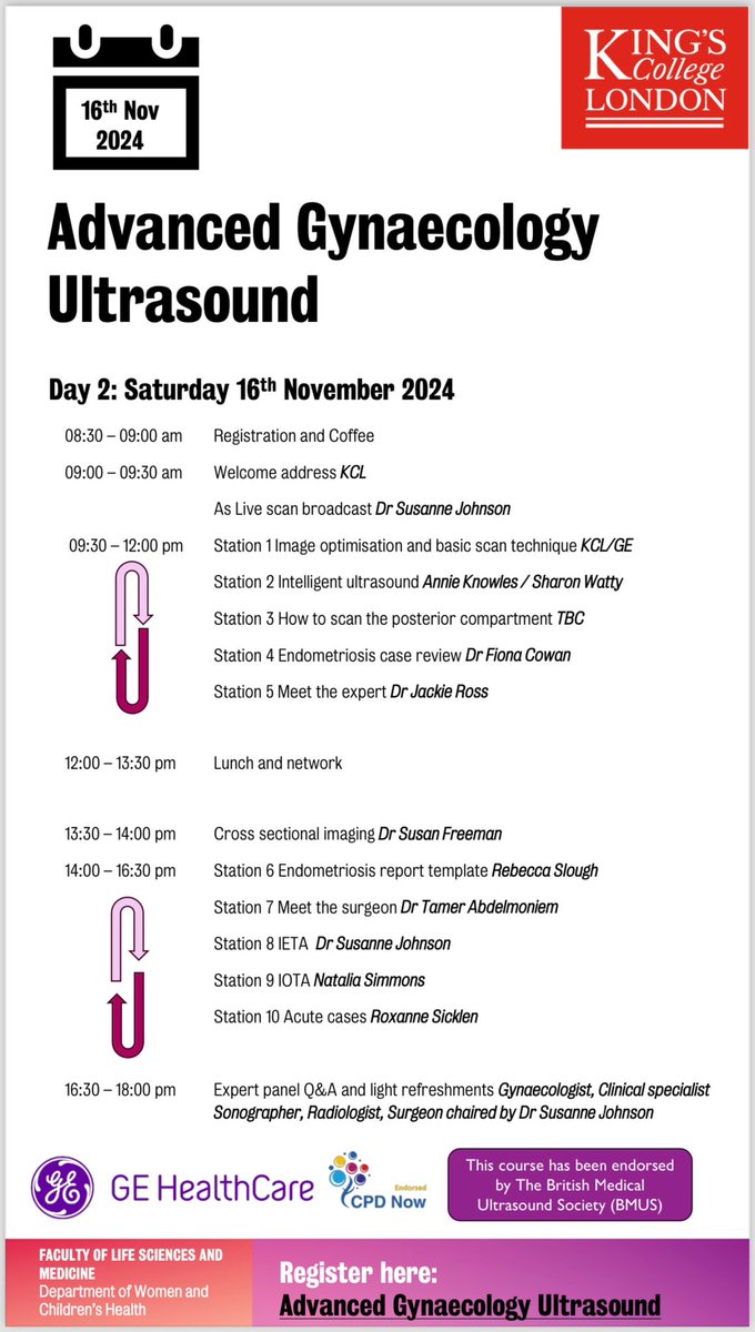 Borsha (@squeeakybird) on Twitter photo Want to diagnose endometrioss early? This fab ultrasound course is filling up. Please Share β€οΈ π <a href="/KingsCollegeLon/">King's College London</a> <a href="/GynaecologyUS/">GynaecologyUSS</a> <a href="/RCRadiologists/">The Royal College of Radiologists</a> <a href="/RCObsGyn/">RoyalCollegeObsGyn</a> <a href="/TheBSGE/">BSGE</a> <a href="/BMUS_Ultrasound/">BMUS (Ultrasound)</a> <a href="/TVNaga01/">Naga Munchetty</a> <a href="/Emmabarnett/">Emma Barnett</a> <a href="/EndometriosisUK/">Endometriosis UK</a> <a href="/EndoAdenoCC/">Endometriosis & Adenomyosis Care Collaborative</a> <a href="/JoelNaftalin/">Joel Naftalin</a> Want to diagnose endometrioss early? This fab ultrasound course is filling up. Please Share β€οΈ π <a href="/KingsCollegeLon/">King's College London</a> <a href="/GynaecologyUS/">GynaecologyUSS</a> <a href="/RCRadiologists/">The Royal College of Radiologists</a> <a href="/RCObsGyn/">RoyalCollegeObsGyn</a> <a href="/TheBSGE/">BSGE</a> <a href="/BMUS_Ultrasound/">BMUS (Ultrasound)</a> <a href="/TVNaga01/">Naga Munchetty</a> <a href="/Emmabarnett/">Emma Barnett</a> <a href="/EndometriosisUK/">Endometriosis UK</a> <a href="/EndoAdenoCC/">Endometriosis & Adenomyosis Care Collaborative</a> <a href="/JoelNaftalin/">Joel Naftalin</a>