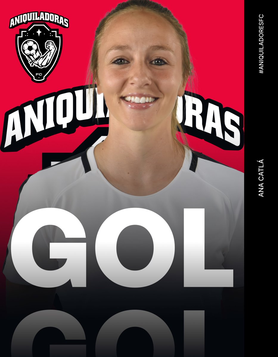 ⏱️ 28’

ANA CATALÁ NOS DA EL EMPATE VAMOOOOOOOS <a href="/3amcatala/">Ana Mª Catalá</a> 🔴⚪️ 

Aniquiladoras FC 4 - 4 <a href="/PIOFCFemenil/">PIO FC Femenil</a> 
 
#AniquiladorasFC 💪 #QueensLeagueJ3