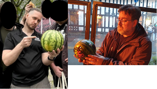 Magma50066's tweet photo. @zac2806 Don't forget to pose with the watermelon https://t.co/WyJbQqan9G