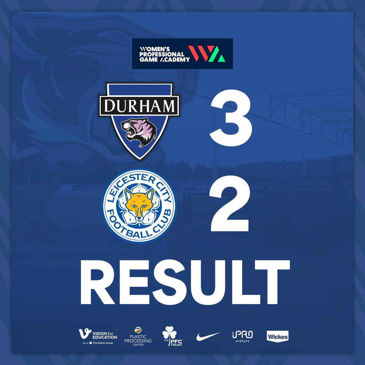 Congratulations to our Under 16s who beat Leicester City in the PGA Cup today! 👏