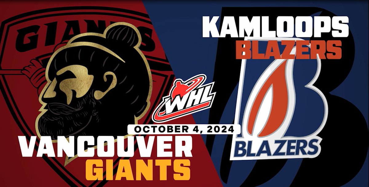 TFSE TV (@tfsetv) on Twitter photo A combined 14 goals last night as the <a href="/WHLGiants/">Vancouver Giants</a> rallied to defeat the Kamloops Blazers last night at <a href="/LangleyEvents/">Langley Events Centre</a>
📹youtu.be/4cuh534FkSU A combined 14 goals last night as the <a href="/WHLGiants/">Vancouver Giants</a> rallied to defeat the Kamloops Blazers last night at <a href="/LangleyEvents/">Langley Events Centre</a>
📹youtu.be/4cuh534FkSU
