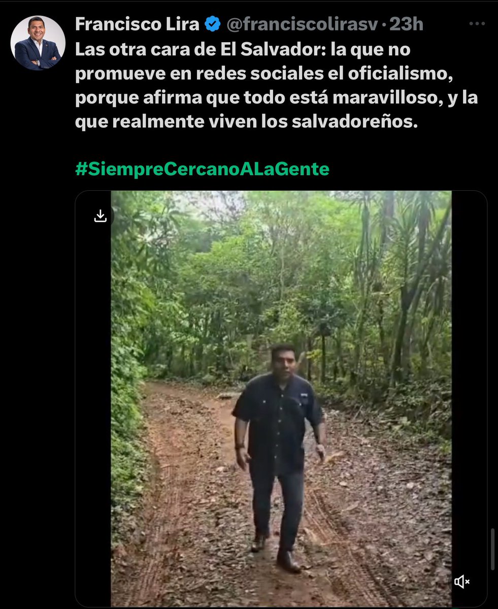 ¿Señor <a href="/franciscolirasv/">🇸🇻 Francisco Lira</a> y porque su partido NUNCA hizo nada en todos los años que estuvieron gobernando?

Ahh, ya recordé que TODO el dinero del pueblo se lo embolsaron. 

#Hipocrita