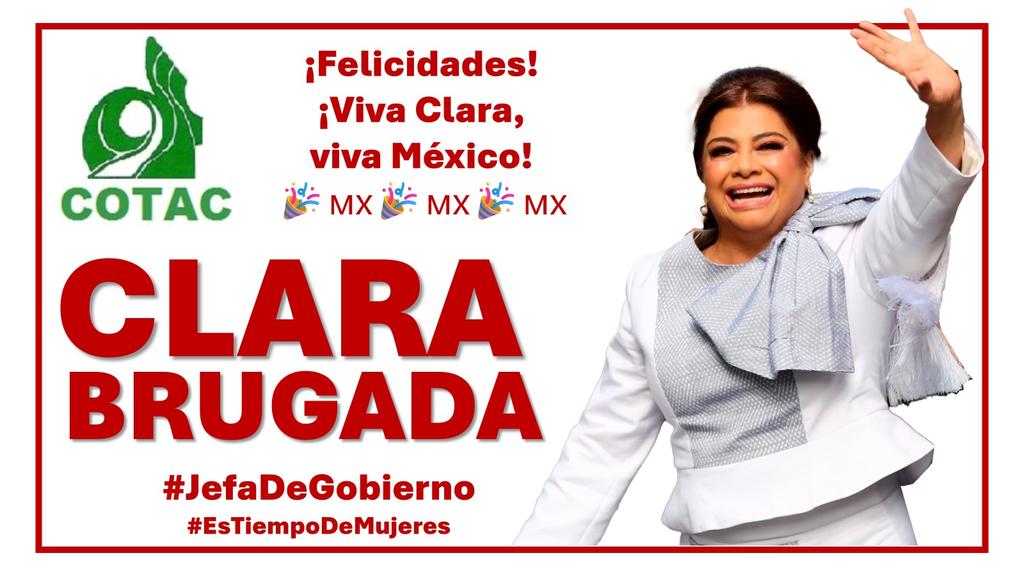 G_L_ABONZA's tweet photo. Hoy @ClaraBrugadaM rindió protesta como #JefaDeGobierno ante el congreso de la #CDMX con la presencia de nuestra #Presidenta 🇲🇽
@Claudiashein
¡Felicitaciones!  🥳

¡Viva Sheinbaum, Viva Brugada, Viva México! 🥳🎉🇲🇽🥳🎉🇲🇽🥳🎉🇲🇽

¡Sigamos haciendo historia! 🙋🏻‍♂️🇲🇽
#EsTiempoDeMujeres https://t.co/YQMzxuLXJq