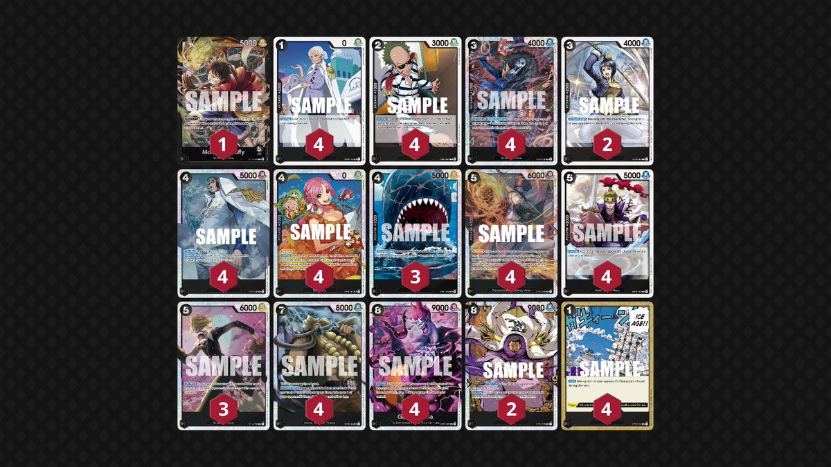 madcap_ginger's tweet image. Playing this in the Online Regional today. Lost R1 and won R2... so not the best start but it&apos;s okay!

#onepiece #optcg #coretcg