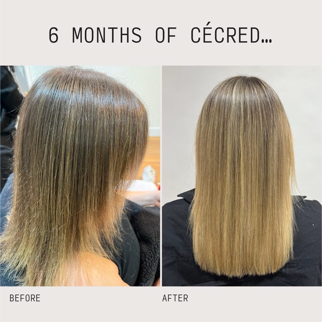 CECRED_OFFICIAL's tweet image. Six months with our FOUNDATION COLLECTION and the results are resulting even on bleached hair! Fueled by our patent-pending BIOACTIVE KERATIN FERMENT, it’s no secret — #cecredworks!