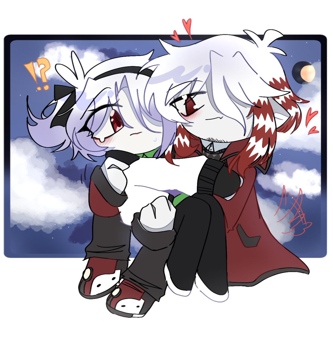 Why I'm so suck with background...#Br0kenColors #Br0kenColorsDamon #Br0kenColorsOC #Br0kenColorsgame #Ocxcanon