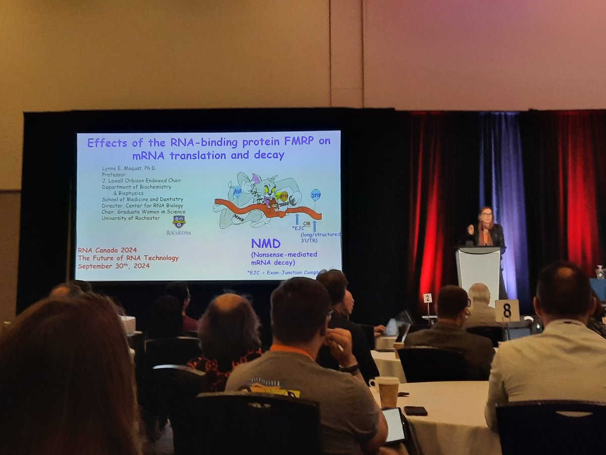 #RNACanada2024 has reached its end with an extraordinary gala dinner at the Canadian Museum of History, and last sessions with keynote presentation by Lynne Maquat on the next morning. What a great meeting !