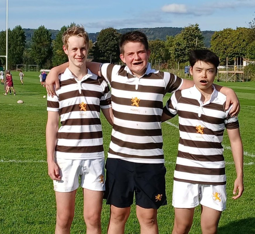 A pleasure to watch Teilo, Oscar and Lawrence play for the U16Bs this afternoon against Bromsgrove. A great effort from the New House contingent in the front row and the backs. Well done boys!