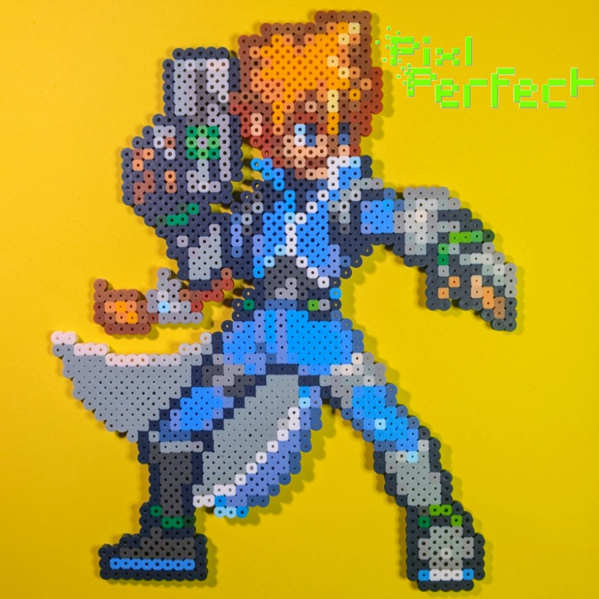 PixlsPerfection's tweet photo. Gunvolt Perler Bead Sprite - Azur Striker Gunvolt
Finished sprite of Gunvolt! Loving how this turned out ๐
.
.
.
#gunvolt
#azurestrikergunvolt
#perlerbeads
#pixelart
#pixlperfect https://t.co/eq8Hb8fKo8