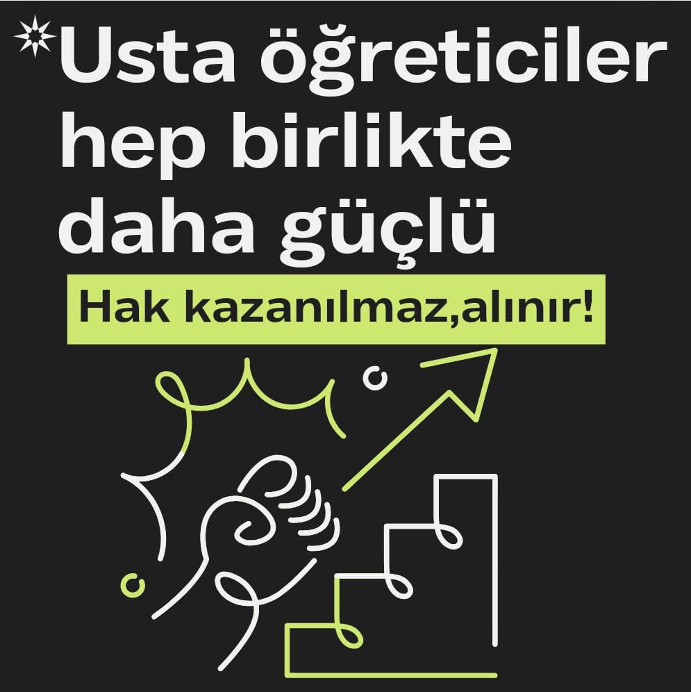 Her yaş grubuna eğitim veren USTAÖGRETİCİLER devletimizden ;
ADALET 
HAK 
STATÜ 
SÖZLEŞME, istiyoruz.
#MebUstasızOlmaz
USTA ÖĞRETİCİLER...
 <a href="/mebhbogm/">MEB Hayat Boyu Öğrenme Genel Müdürlüğü</a> <a href="/tcmeb/">Millî Eğitim Bakanlığı</a> <a href="/cengizmete/">Cengiz Mete</a> <a href="/CelileErenOKTEN/">Celile Eren ÖKTEN</a> <a href="/Yusuf__Tekin/">Yusuf Tekin</a>