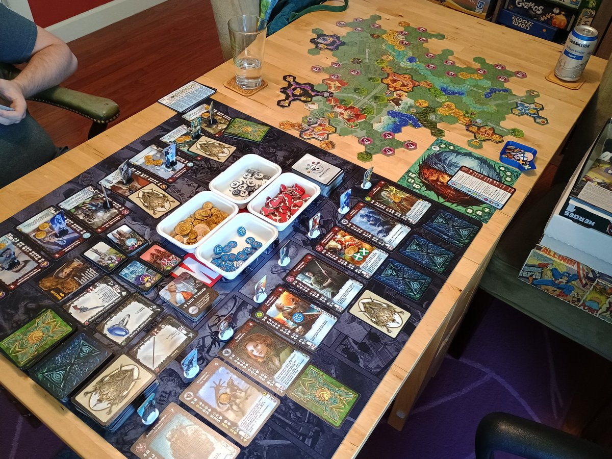 Playing Worldspanner Factions from <a href="/WorldspannerG/">Worldspanner</a> for the first time today.