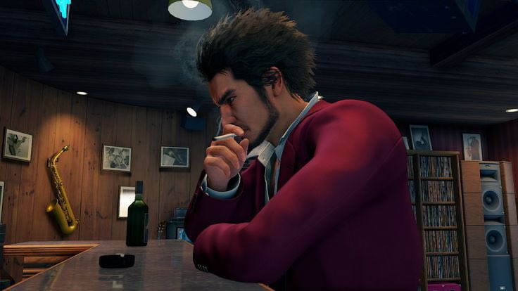 ᅠ
ᅠ 
He’s just smoking a cigarette by [READER]…

Don’t mind him.
ᅠ 
ᅠ