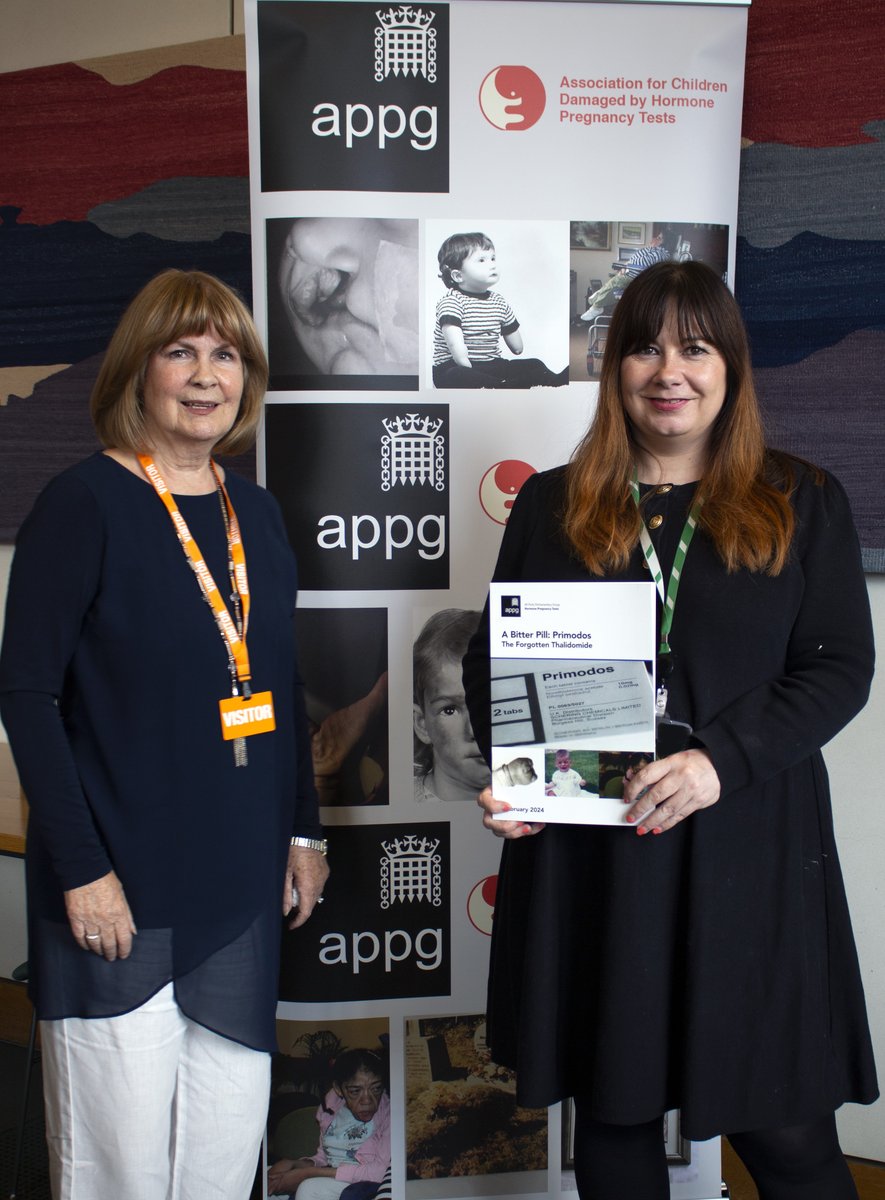 APPGHPTs's tweet image. Thankyou @anneliese_midge for pledging your support to #Primodos families.

For five decades women have sought answers after being given a drug by their GP, which evidence suggests harmed their babies in the womb and caused life-long disability to those that survived.