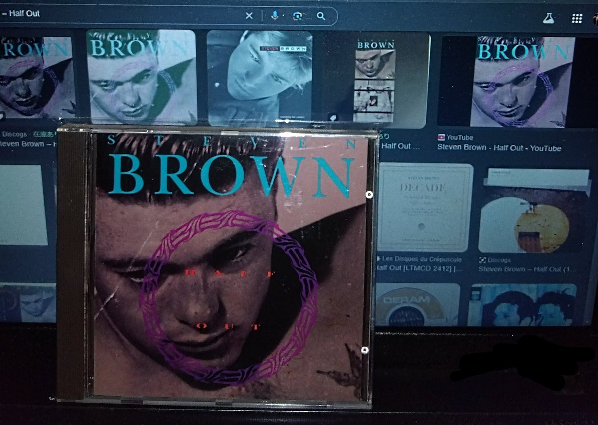 mellozaemon's tweet image. #StevenBrown(aka #Tuxedomoon)
Half Out(&apos;91) #LesDisquesDuCrépuscule