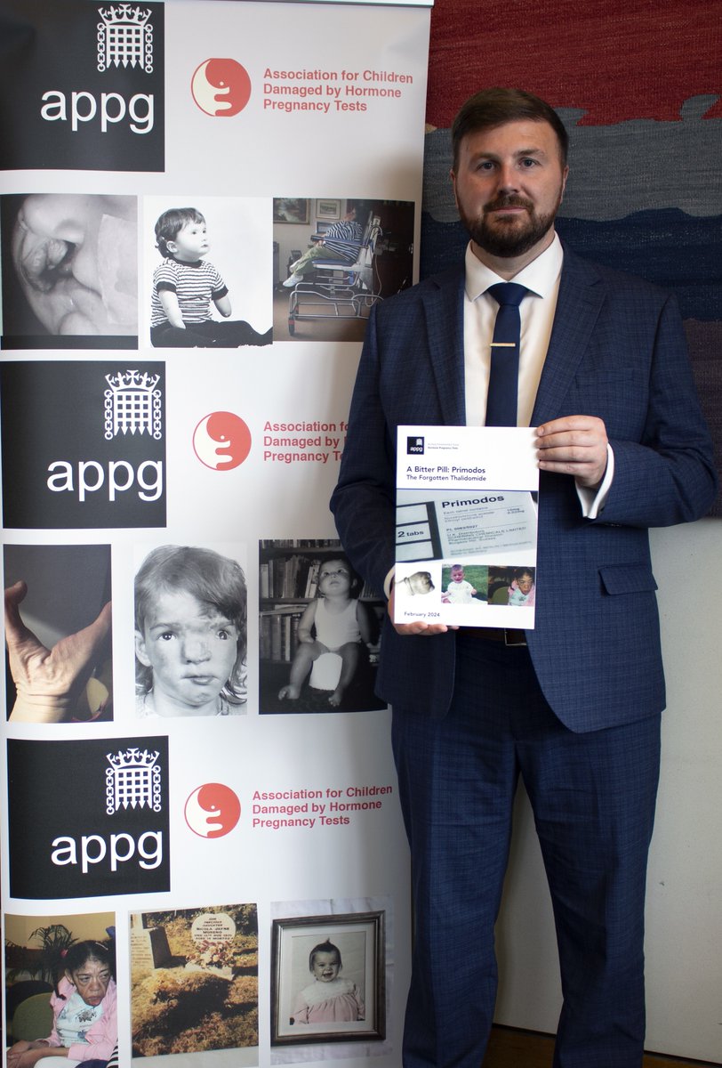 APPGHPTs's tweet image. Thankyou @ChrisWebbMP for pledging your support to #Primodos families.

For five decades women have sought answers after being given a drug by their GP, which evidence suggests harmed their babies in the womb and caused life-long disability to those that survived.