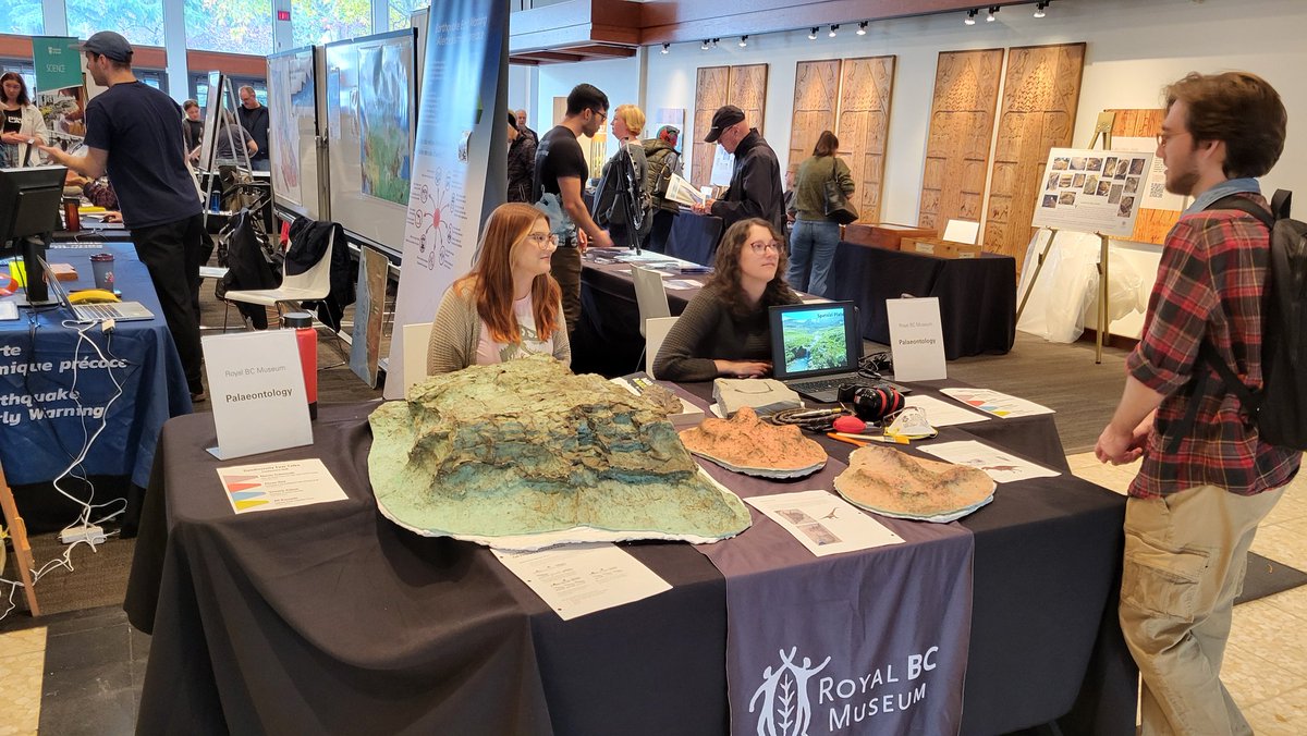 Victoria Arbour (@victoriaarbour) on Twitter photo Check out some of the <a href="/RoyalBCMuseum/">Royal BC Museum</a> palaeo team's work at Geodiversity Fest at the museum today! Calla and <a href="/elaude_koenig/">elaude🐾🦕🦖🦴</a> are hanging out with footprints! Check out some of the <a href="/RoyalBCMuseum/">Royal BC Museum</a> palaeo team's work at Geodiversity Fest at the museum today! Calla and <a href="/elaude_koenig/">elaude🐾🦕🦖🦴</a> are hanging out with footprints!